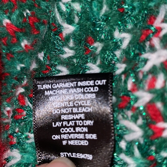 BLIZZARD BAY 3D ugly Christmas sweater Santa bodybuilder long sleeve size M - Picture 6 of 9